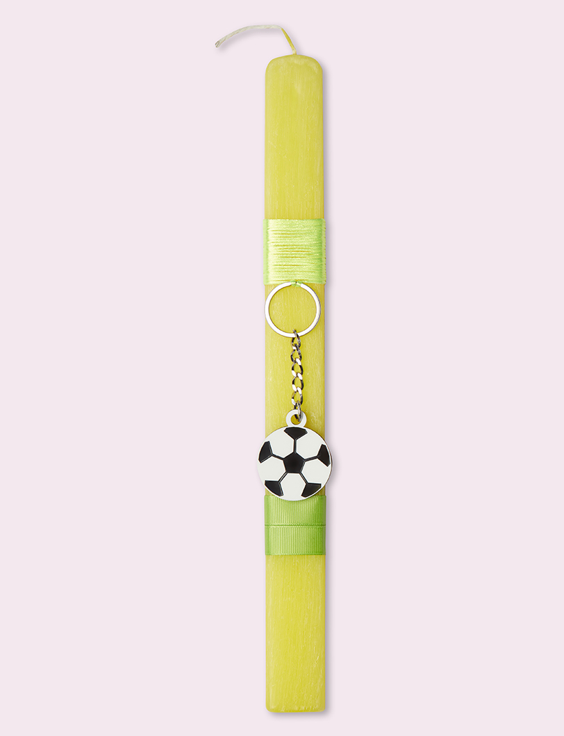 Football Easter Candle